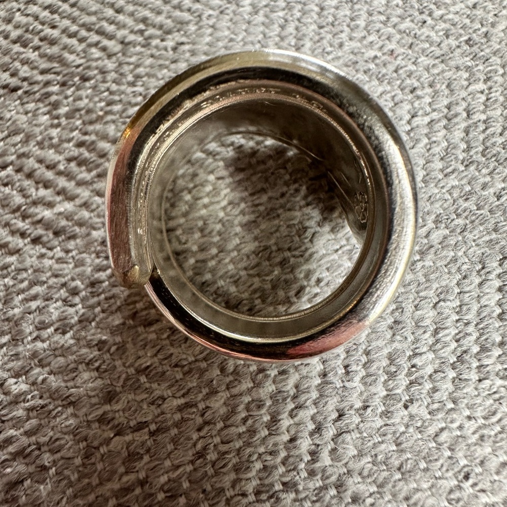 Spiral Spoon Ring - Picture 13 of 14
